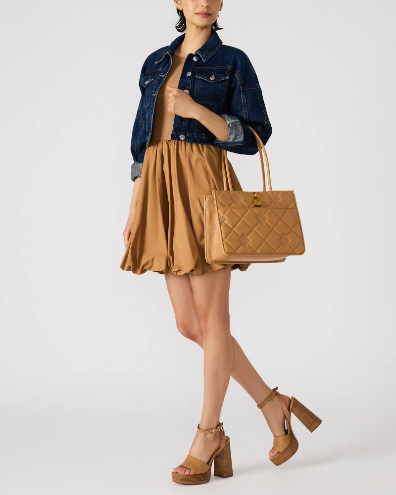 STEVE MADDEN CAMEL Steve madden bailes camel tote bag for Women | Best Price UAE